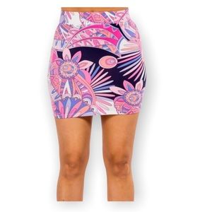Paisley Mini Skirt